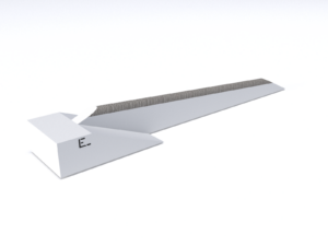 Plaza Curb Fire Down Rail Part